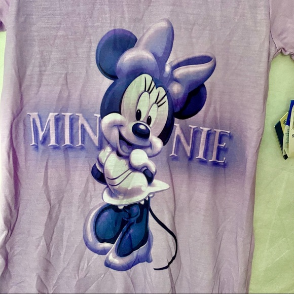 Disney Minnie Girl’s Lavender Nightgown Size 10/12 - Picture 2 of 6